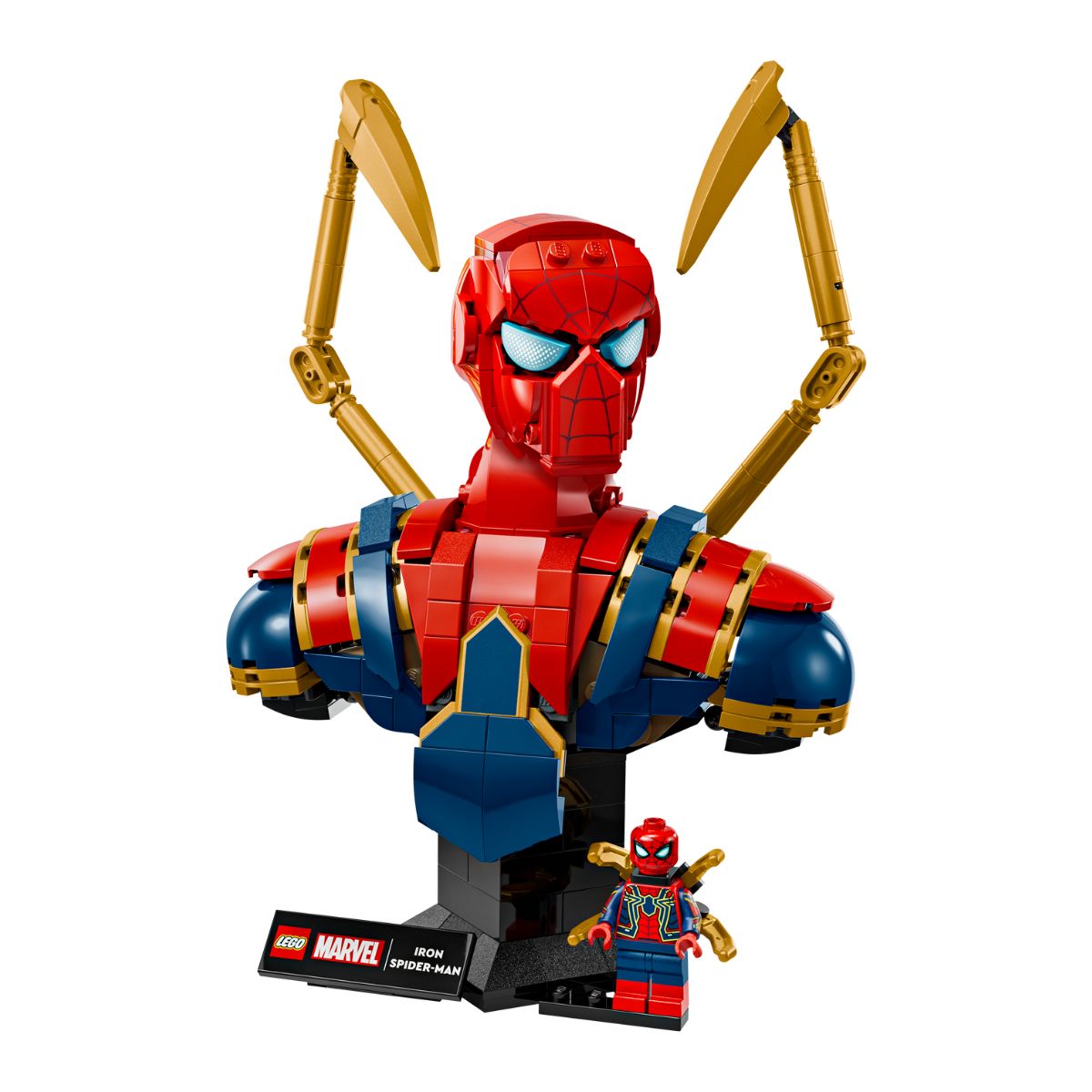 Đồ Chơi Lắp Ráp Bán Thân Của Người Nhện LEGO SUPERHEROES 76326 (379 chi tiết)