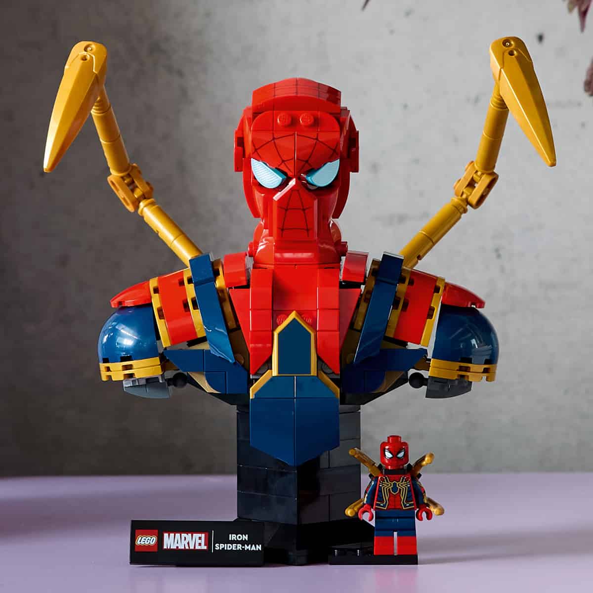 Đồ Chơi Lắp Ráp Bán Thân Của Người Nhện LEGO SUPERHEROES 76326 (379 chi tiết)