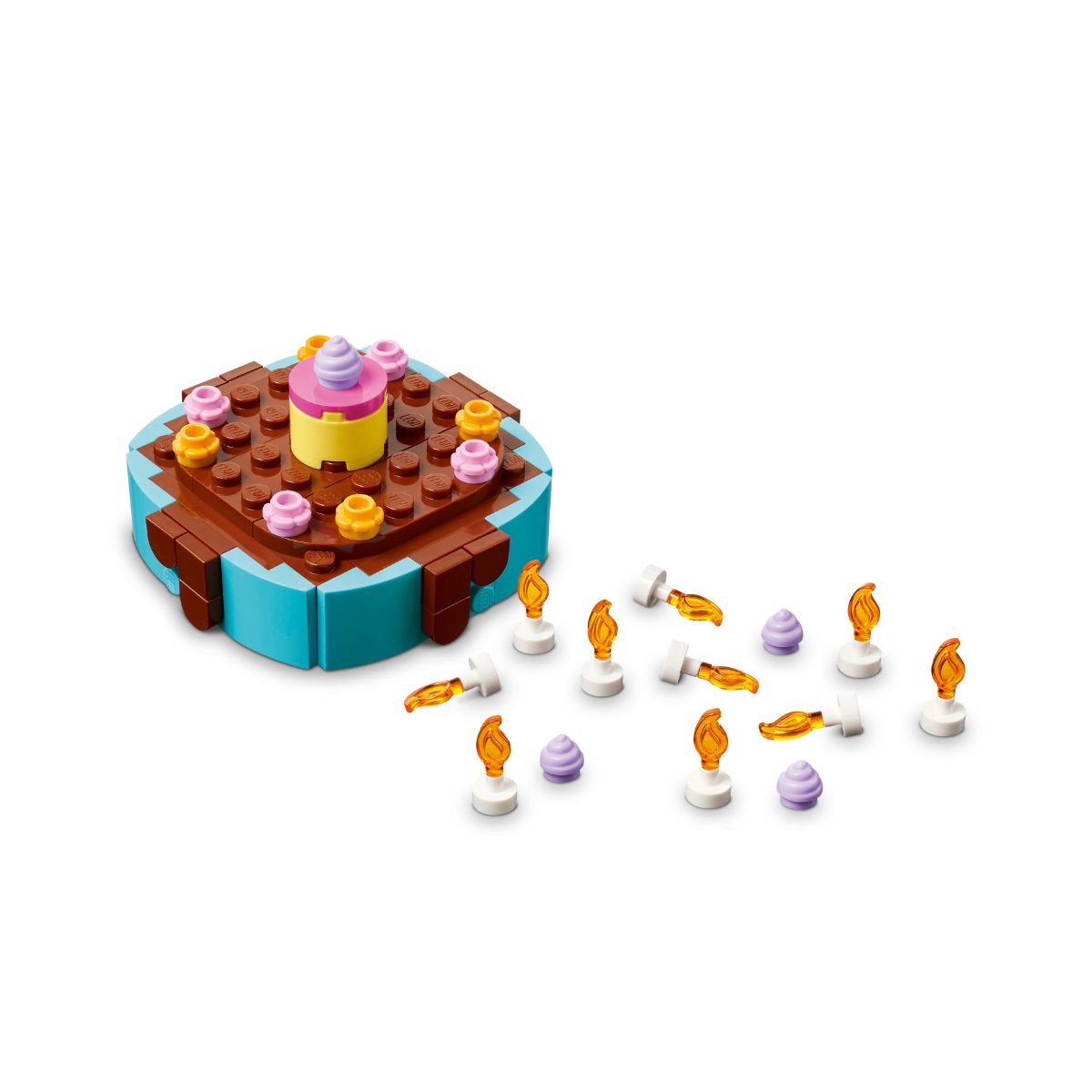 Đồ Chơi Lắp Ráp Bánh Kem Sinh Nhật LEGO SEASONS AND OCCASIONS 40815 (219 chi tiết)