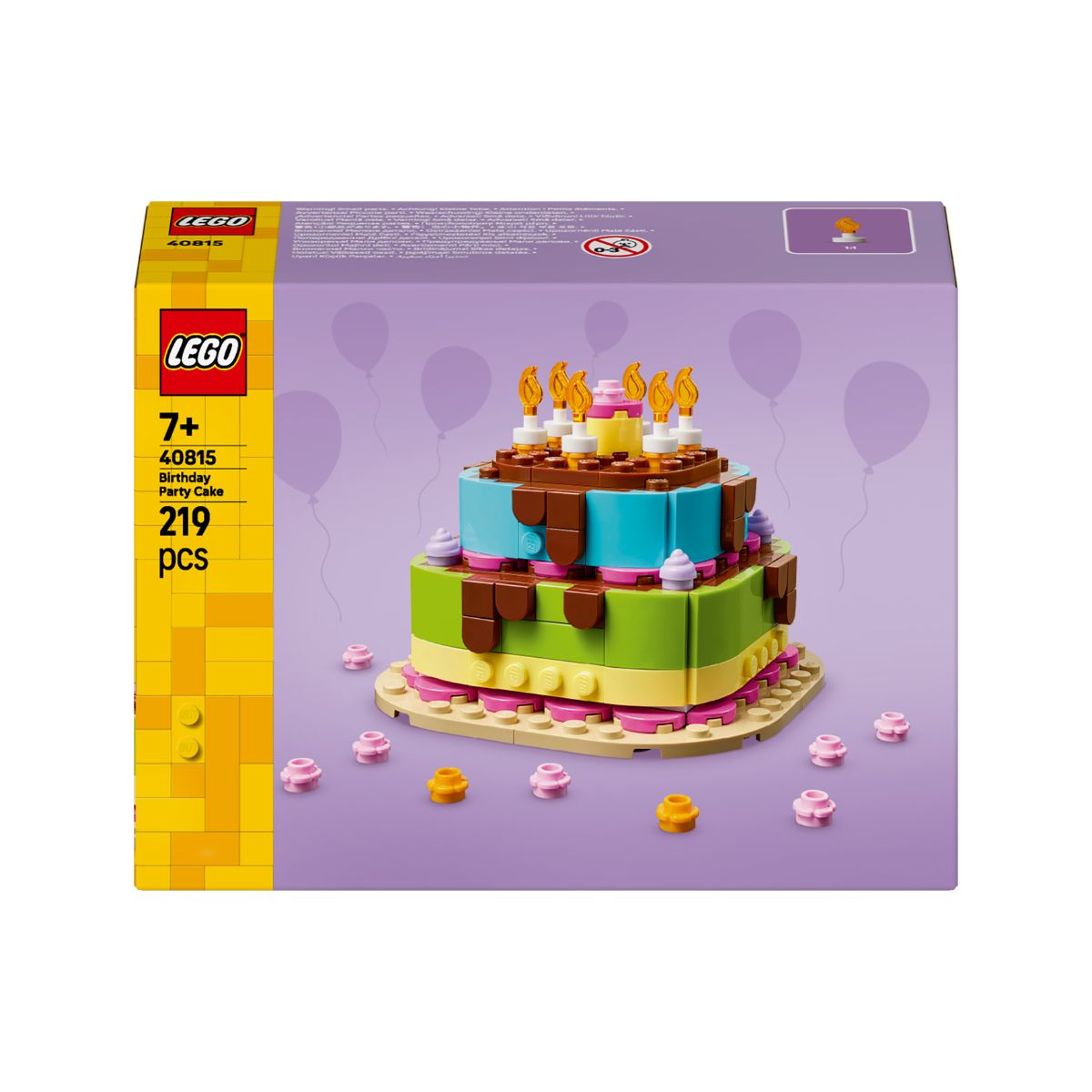 Đồ Chơi Lắp Ráp Bánh Kem Sinh Nhật LEGO SEASONS AND OCCASIONS 40815 (219 chi tiết)