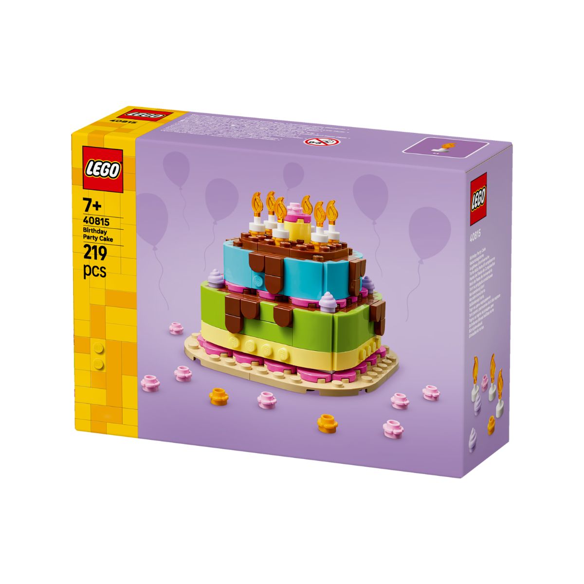 Đồ Chơi Lắp Ráp Bánh Kem Sinh Nhật LEGO SEASONS AND OCCASIONS 40815 (219 chi tiết)