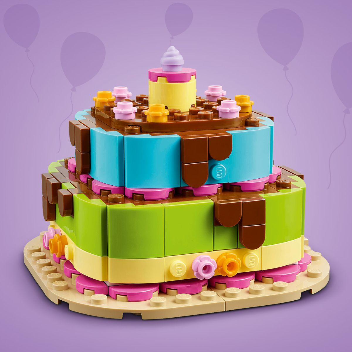 Đồ Chơi Lắp Ráp Bánh Kem Sinh Nhật LEGO SEASONS AND OCCASIONS 40815 (219 chi tiết)