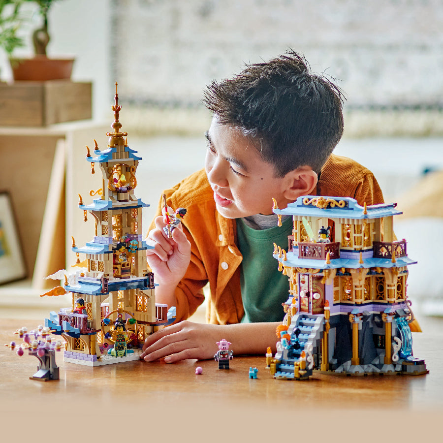 Đồ Chơi Lắp Ráp Bảo Tháp Của Li Jing LEGO MONKIE KID 80058 (1621 chi tiết)