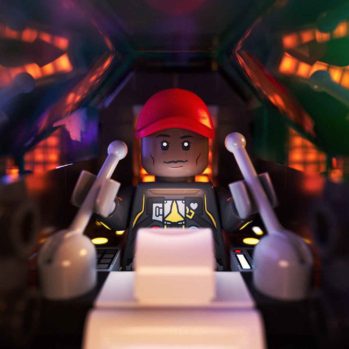 Đồ Chơi Lắp Ráp Bay Lên Mặt Trăng Cùng Pharrel Williams LEGO ICONS 10391 (966 chi tiết)