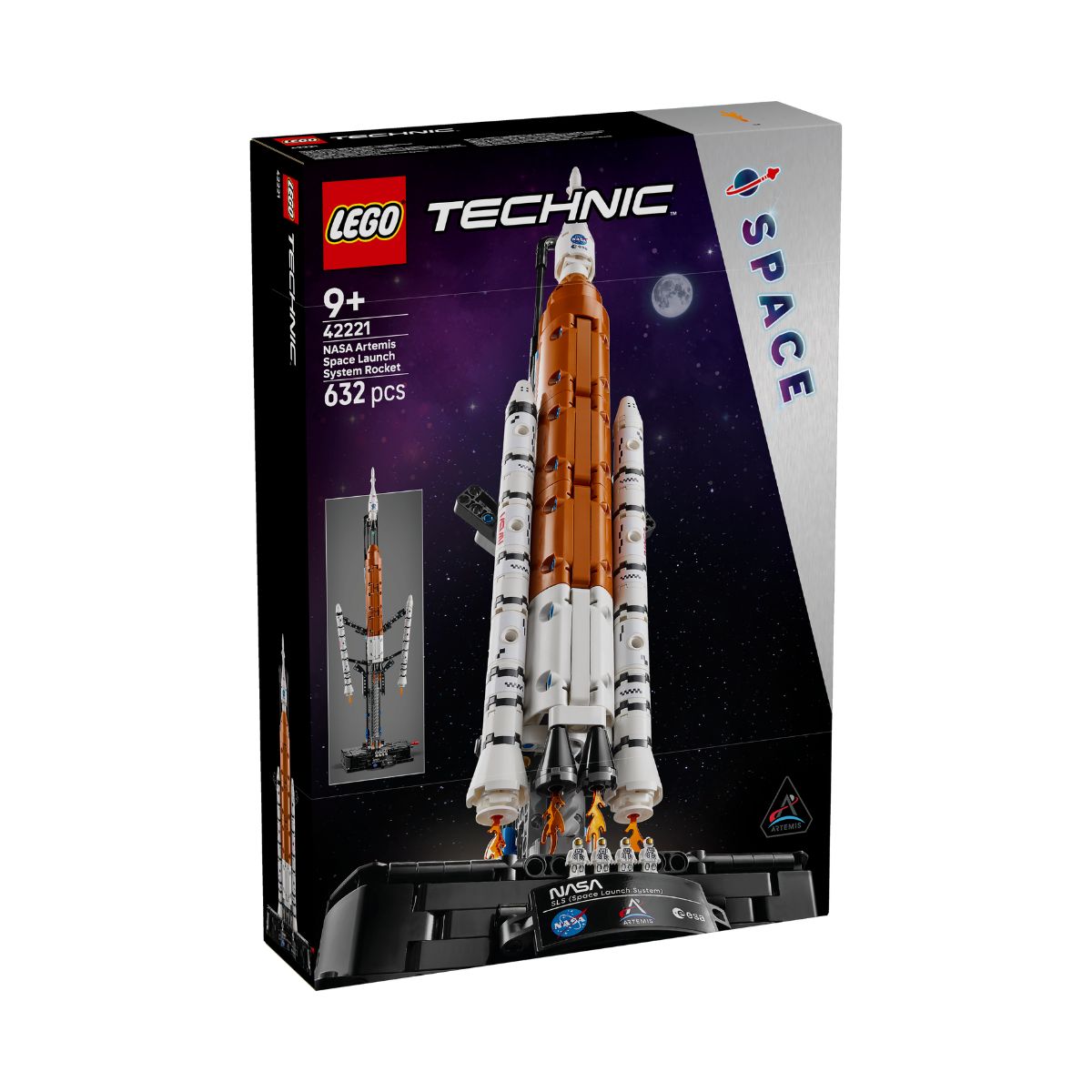 Đồ Chơi Lắp Ráp Bệ Phóng Tên Lửa NASA Artemis LEGO TECHNIC 42221 (632 chi tiết)