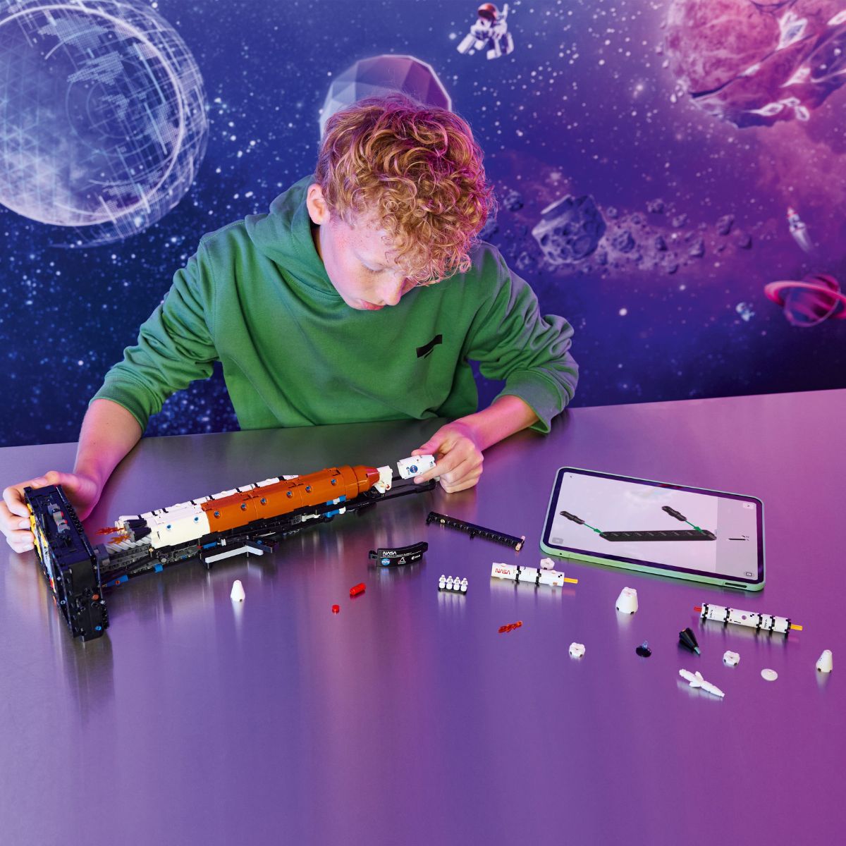 Đồ Chơi Lắp Ráp Bệ Phóng Tên Lửa NASA Artemis LEGO TECHNIC 42221 (632 chi tiết)
