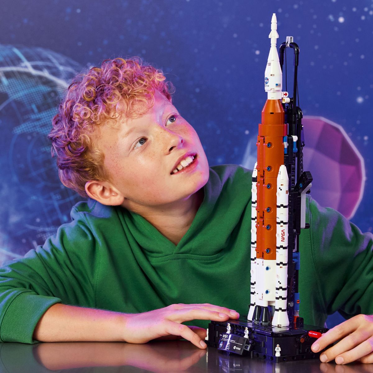 Đồ Chơi Lắp Ráp Bệ Phóng Tên Lửa NASA Artemis LEGO TECHNIC 42221 (632 chi tiết)