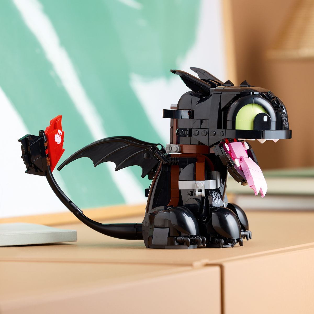 Đồ Chơi Lắp Ráp Bí Kíp Luyện Rồng: Toothless LEGO ICONS 10375