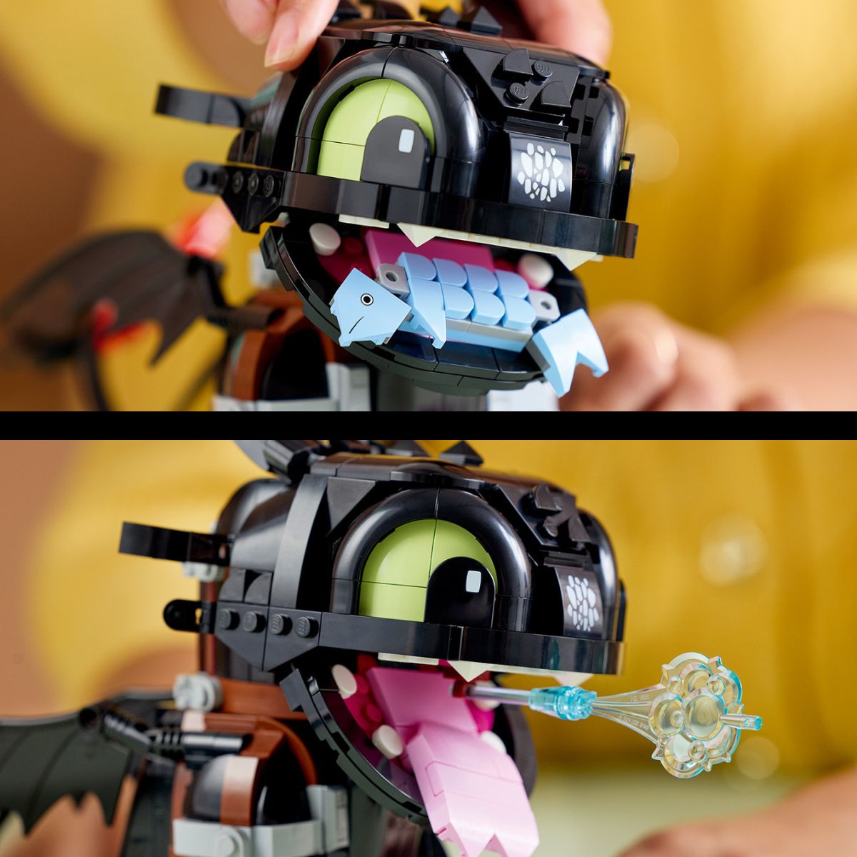 Đồ Chơi Lắp Ráp Bí Kíp Luyện Rồng: Toothless LEGO ICONS 10375