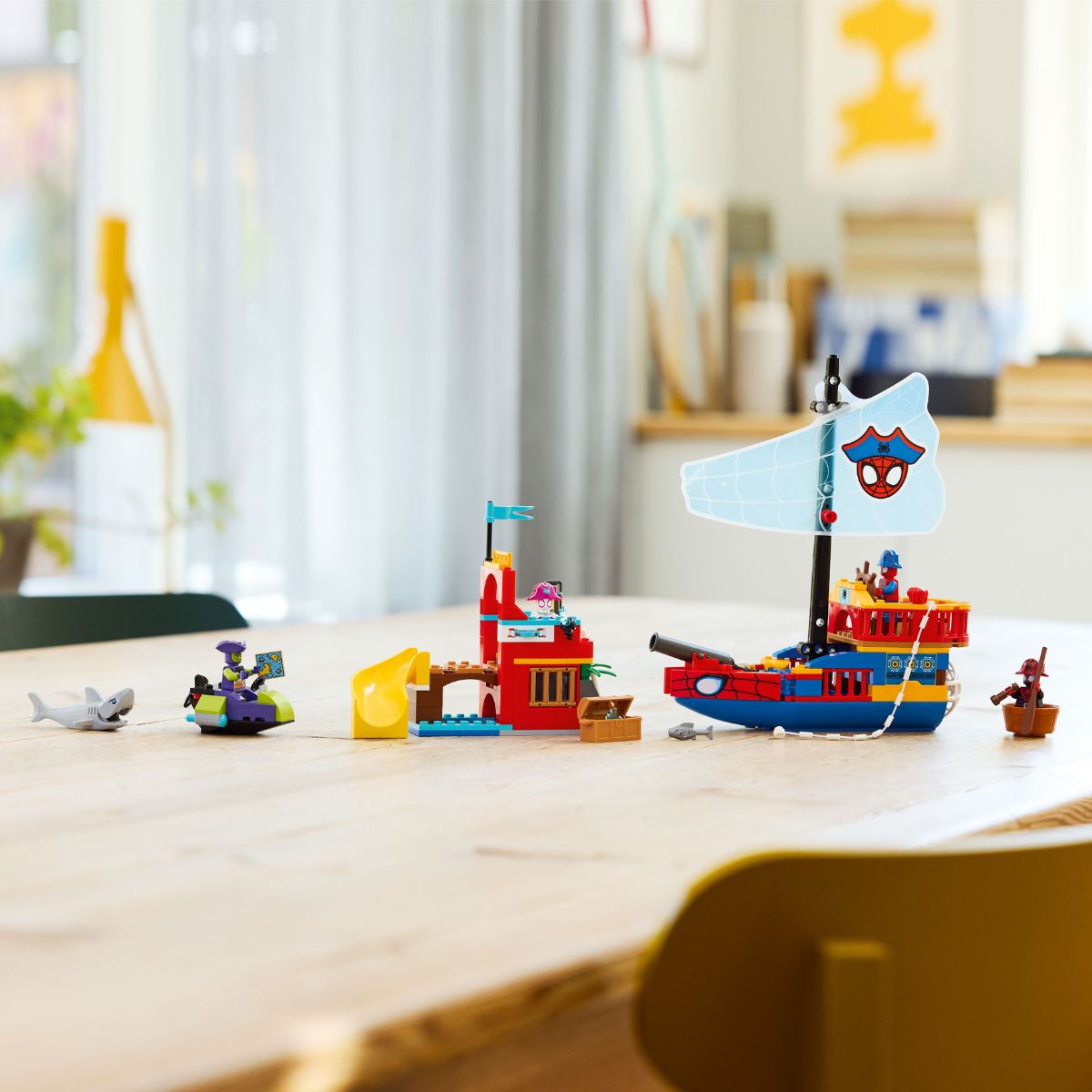 Đồ Chơi Lắp Ráp Biệt Đội Người Nhện Và Tàu Cướp Biển LEGO SPIDEY 11208 (201 chi tiết)