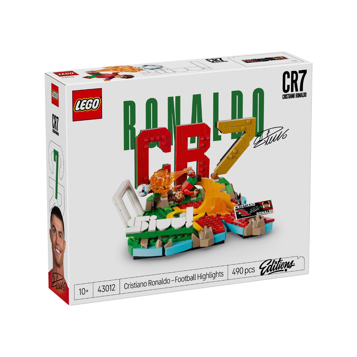 Đồ Chơi Lắp Ráp Biểu Tượng Sân Cỏ Cristiano Ronaldo LEGO EDITIONS SPORTS 43012