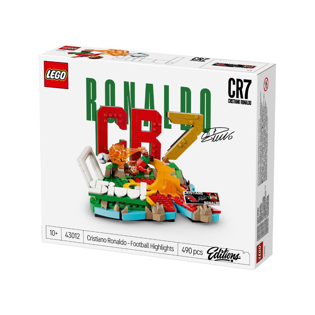 Đồ Chơi Lắp Ráp Biểu Tượng Sân Cỏ Cristiano Ronaldo LEGO EDITIONS SPORTS 43012