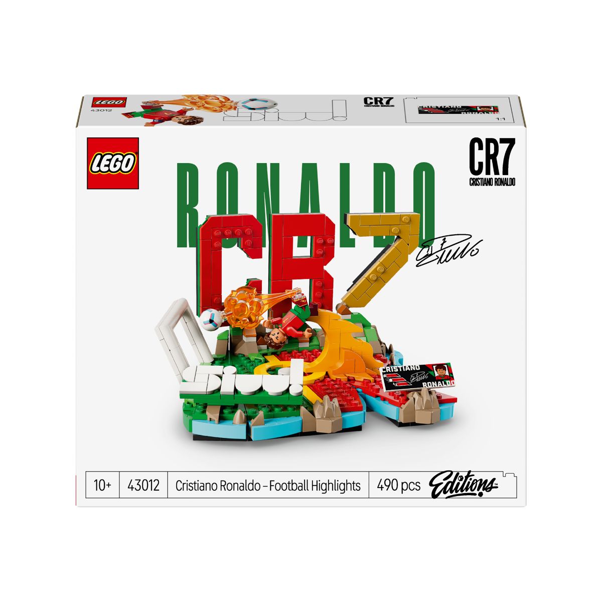 Đồ Chơi Lắp Ráp Biểu Tượng Sân Cỏ Cristiano Ronaldo LEGO EDITIONS SPORTS 43012