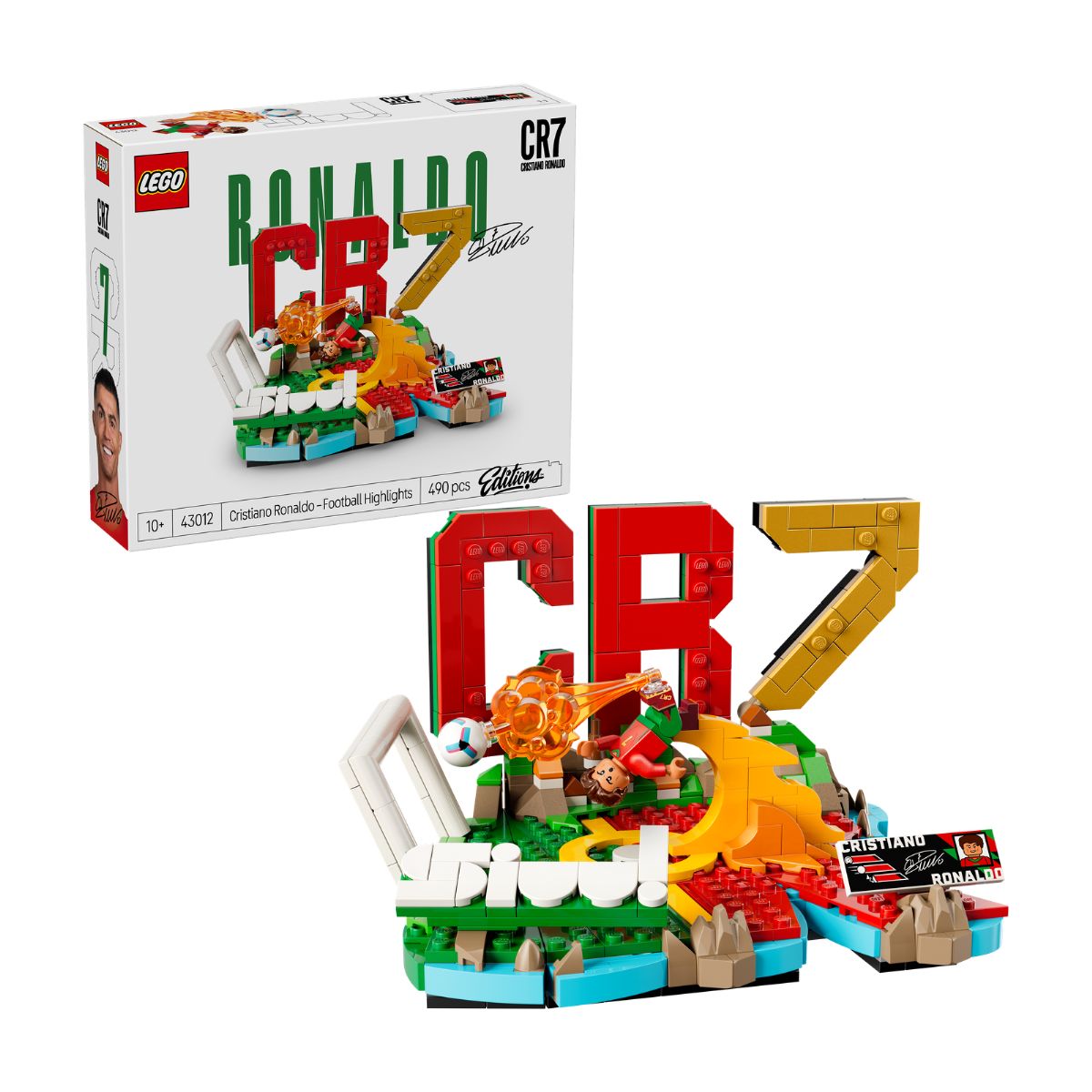 Đồ Chơi Lắp Ráp Biểu Tượng Sân Cỏ Cristiano Ronaldo LEGO EDITIONS SPORTS 43012