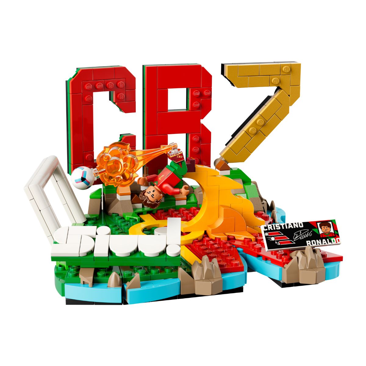 Đồ Chơi Lắp Ráp Biểu Tượng Sân Cỏ Cristiano Ronaldo LEGO EDITIONS SPORTS 43012