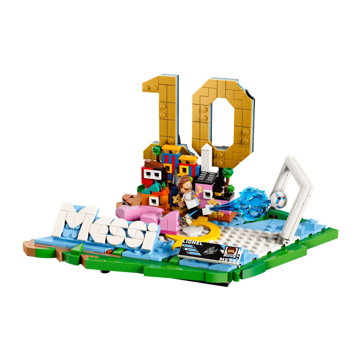 Đồ Chơi Lắp Ráp Biểu Tượng Sân Cỏ Lionel Messi LEGO EDITIONS SPORTS 43011