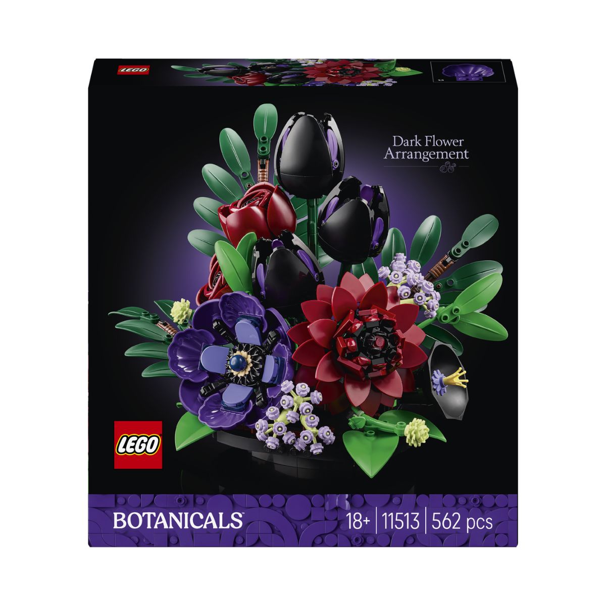 Đồ Chơi Lắp Ráp Bình Hoa Nghệ Thuật Huyền Bí LEGO BOTANICALS 11513 (562 Chi Tiết)