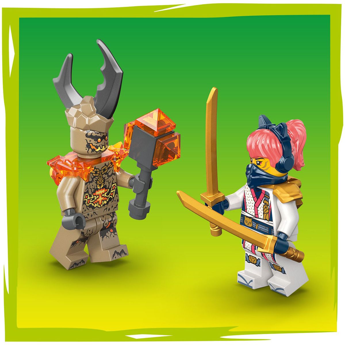 Đồ Chơi Lắp Ráp Bộ Chiến Đấu Chiến Giáp Rồng Của Kai LEGO NINJAGO 71851 (85 chi tiết)