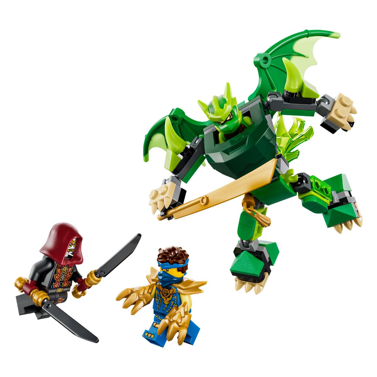 Đồ Chơi Lắp Ráp Bộ Chiến Đấu Chiến Giáp Rồng Của Lloyd LEGO NINJAGO 71862 (81 chi tiết)