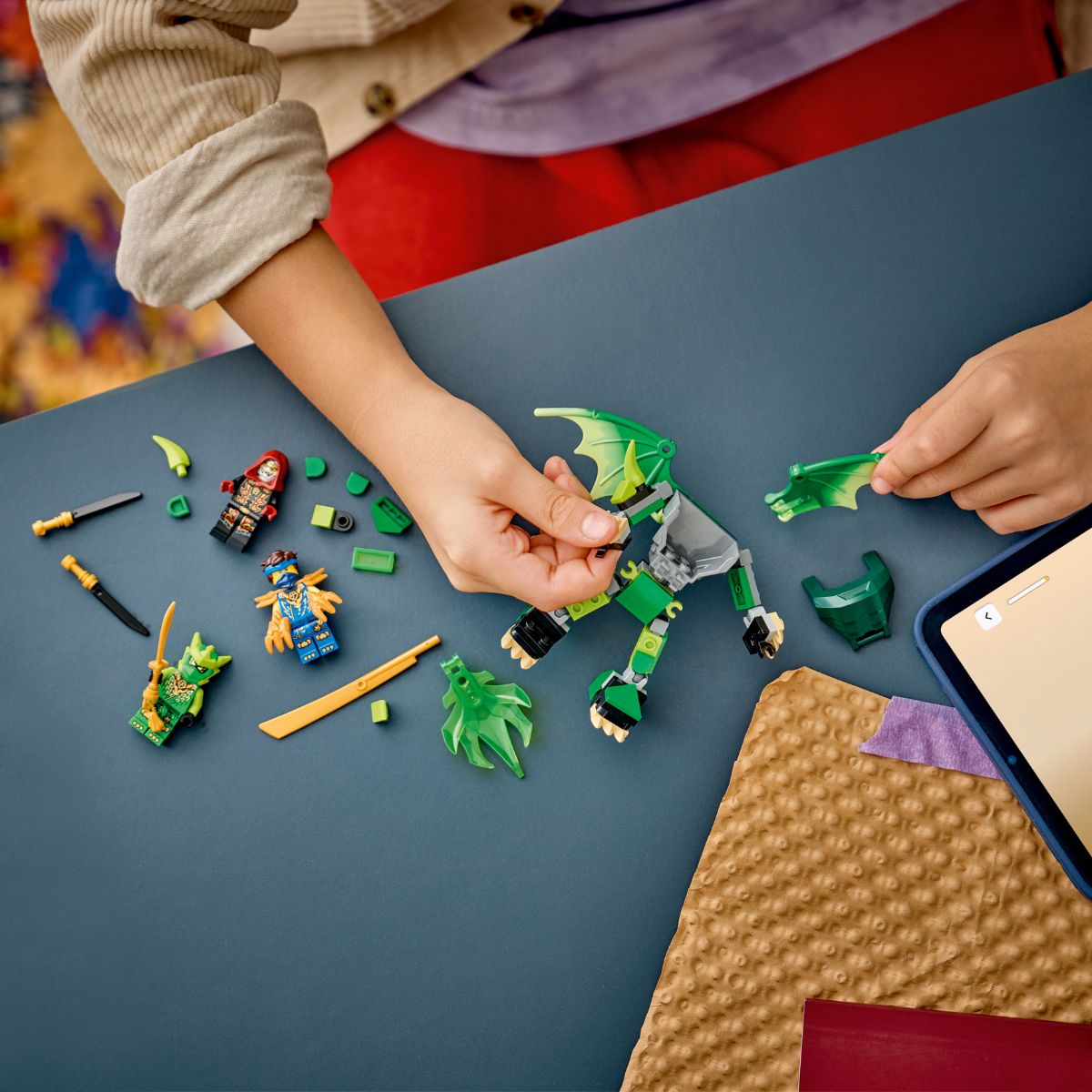 Đồ Chơi Lắp Ráp Bộ Chiến Đấu Chiến Giáp Rồng Của Lloyd LEGO NINJAGO 71862 (81 chi tiết)