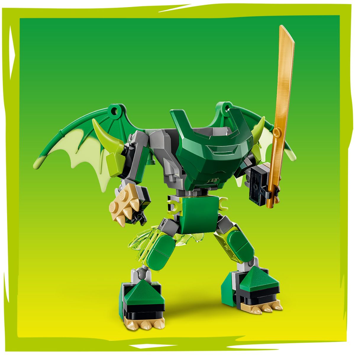 Đồ Chơi Lắp Ráp Bộ Chiến Đấu Chiến Giáp Rồng Của Lloyd LEGO NINJAGO 71862 (81 chi tiết)