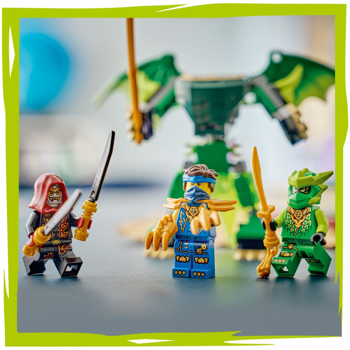 Đồ Chơi Lắp Ráp Bộ Chiến Đấu Chiến Giáp Rồng Của Lloyd LEGO NINJAGO 71862 (81 chi tiết)