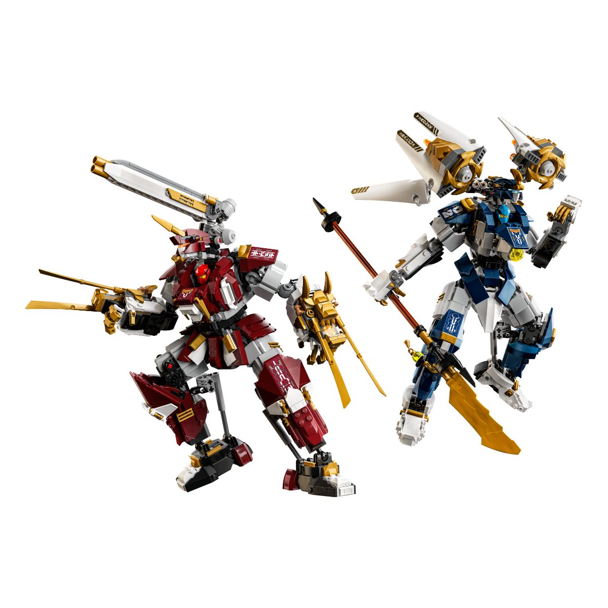 Đồ Chơi Lắp Ráp Bộ Đôi Chiến Giáp Titan LEGO NINJAGO 71870 (1707 chi tiết)