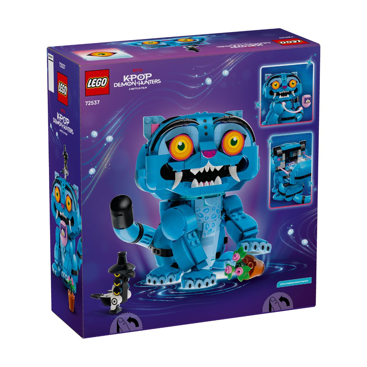 Đồ Chơi Lắp Ráp Bộ Đôi Hổ Derpy Và Chim Ác Là Sussie LEGO KPOP DEMON HUNTERS 72537 (825 Chi Tiết)