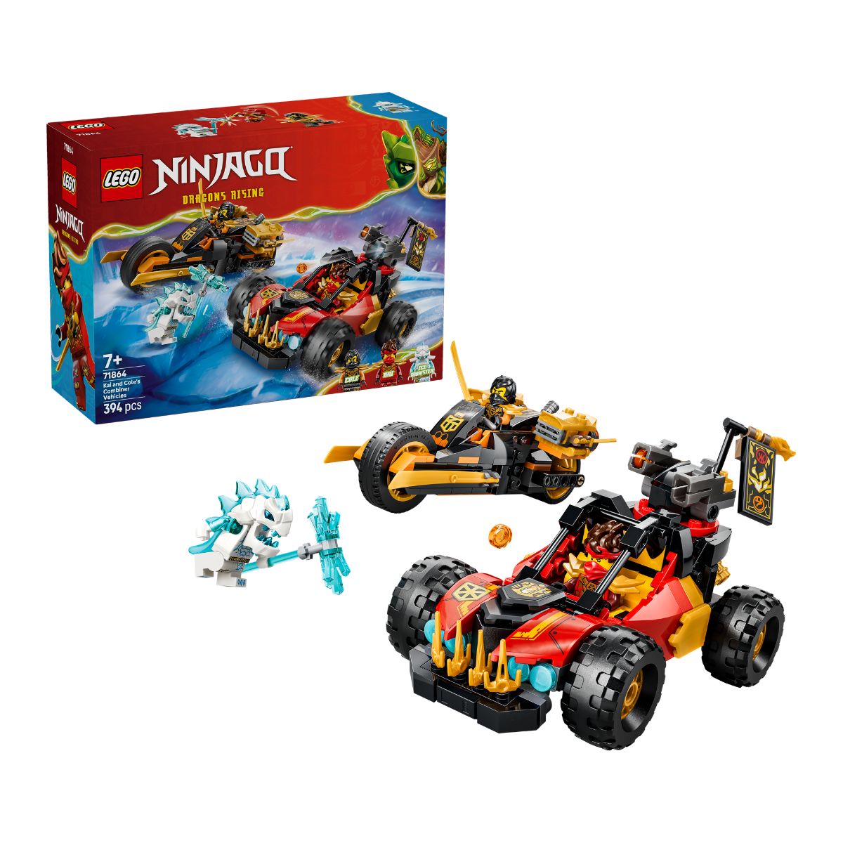 do-choi-lap-rap-bo-doi-sieu-xe-chien-dau-cua-kai-va-cole-lego-ninjago-71864-01