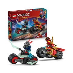 Đồ Chơi Lắp Ráp Bộ Đôi Xe Đua Tốc Độ Của Kai LEGO NINJAGO 71838