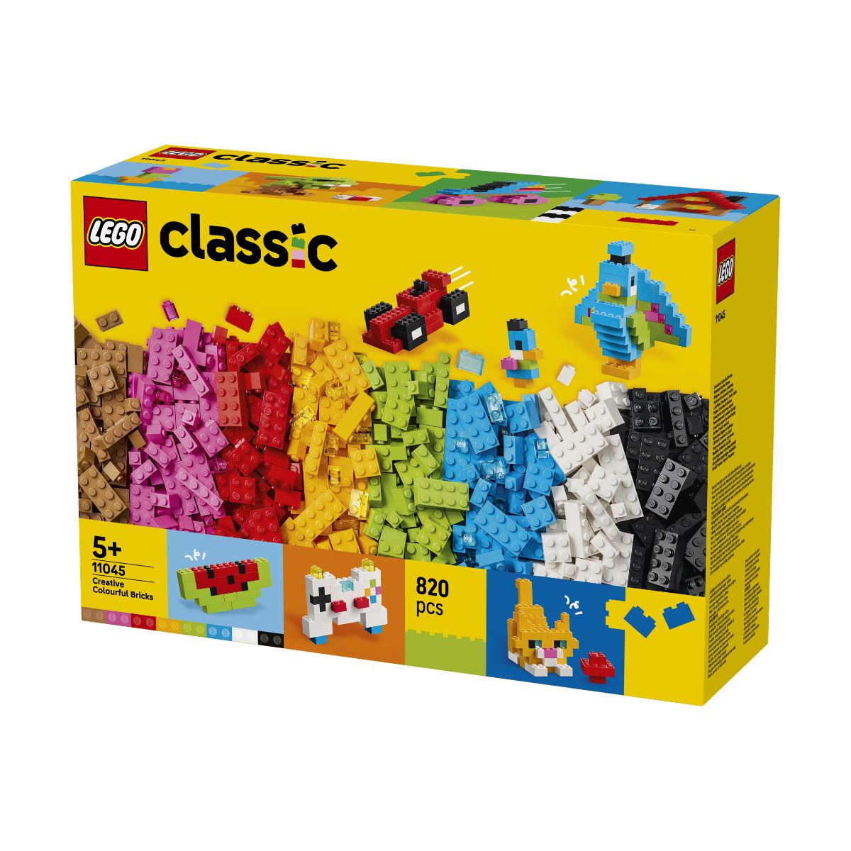 Đồ Chơi Lắp Ráp Bộ Gạch Sáng Tạo Sắc Màu LEGO CLASSIC 11045 (820 Chi Tiết)