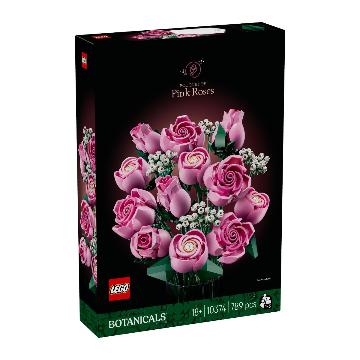 Đồ Chơi Lắp Ráp Bó Hoa Hồng Màu Hồng LEGO BOTANICALS 10374 (789 chi tiết)