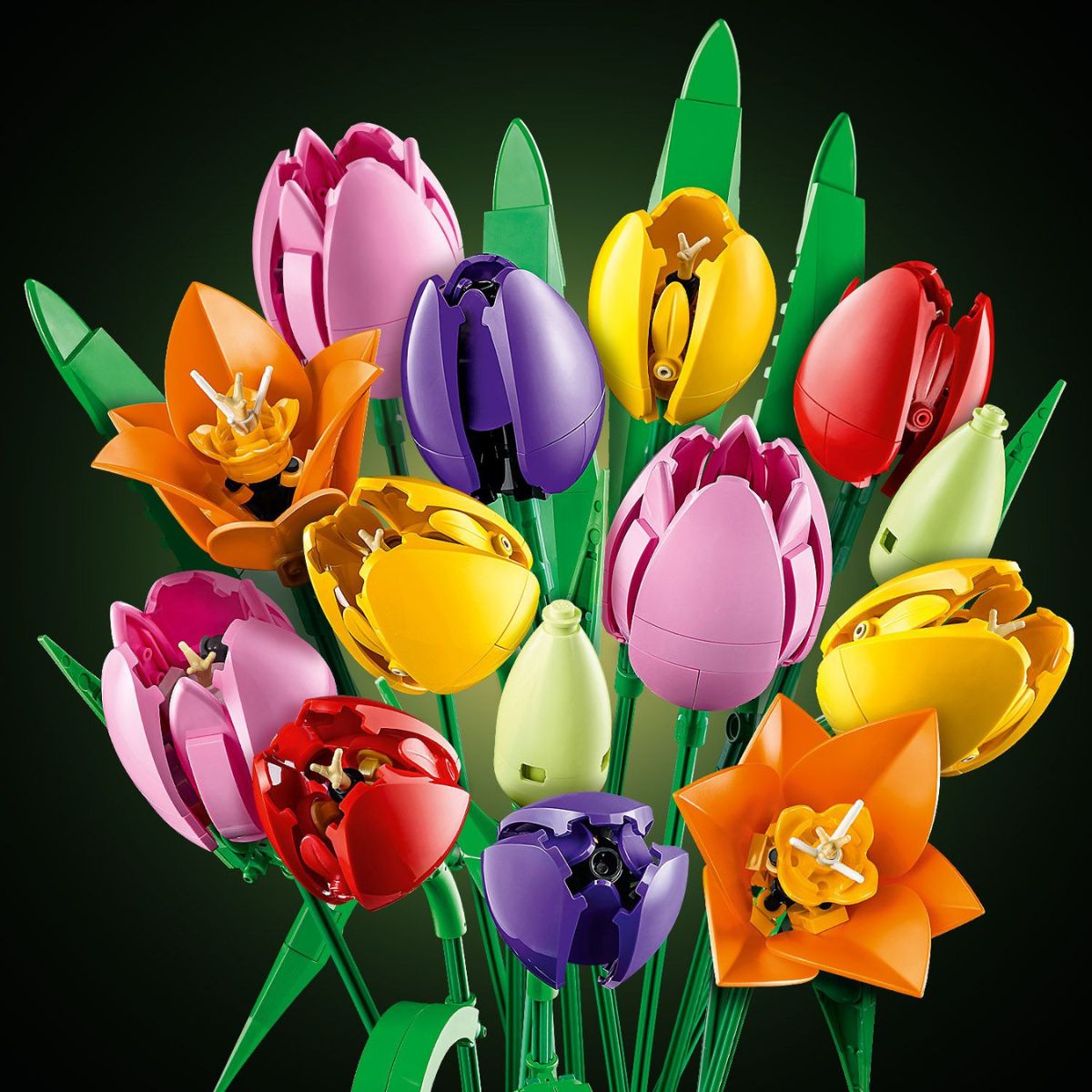 Đồ Chơi Lắp Ráp Bó Hoa Tulip LEGO BOTANICALS 11501 (576 Chi Tiết)