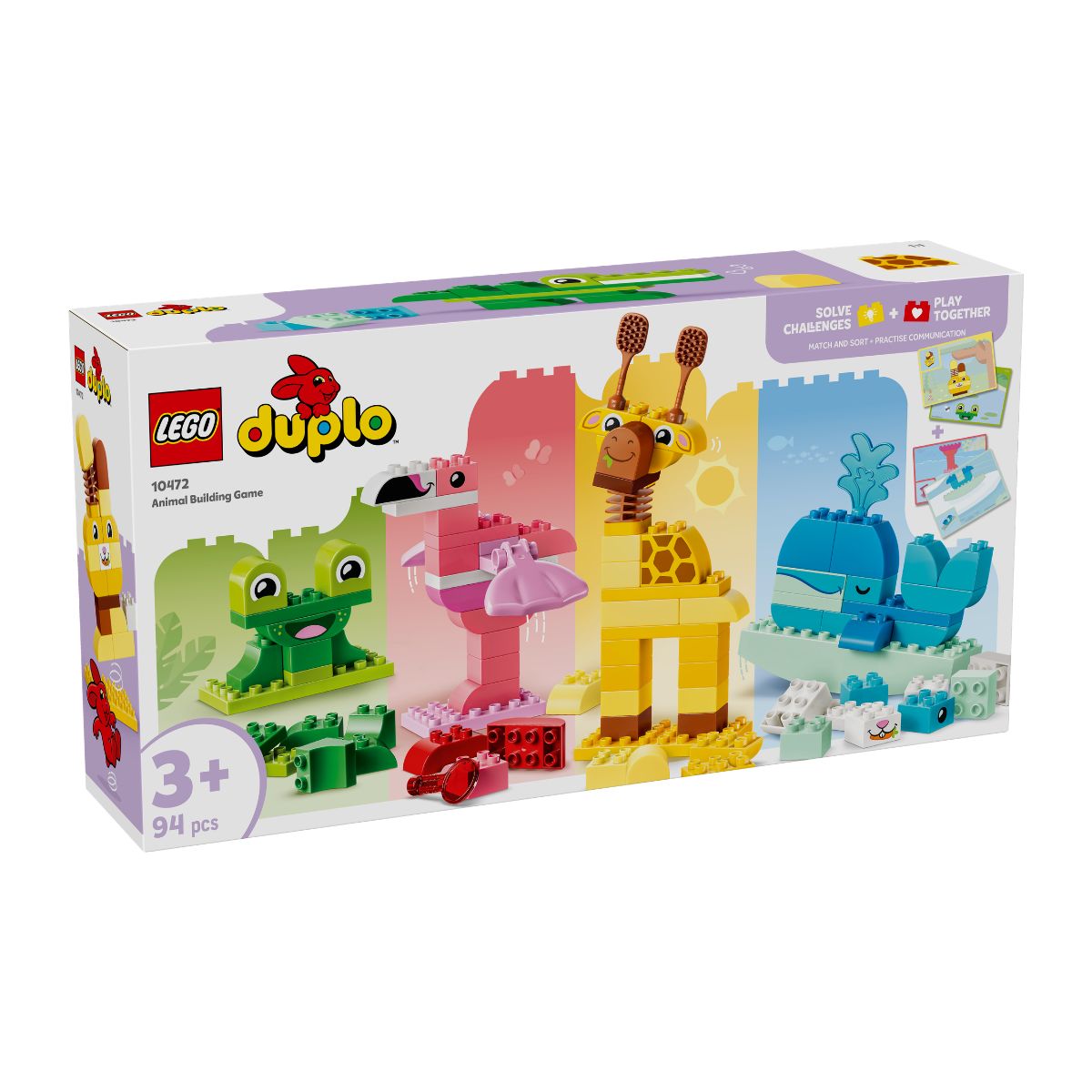 Đồ Chơi Lắp Ráp Bộ Lắp Ghép Động Vật Sáng Tạo LEGO DUPLO 10472 (94 chi tiết)