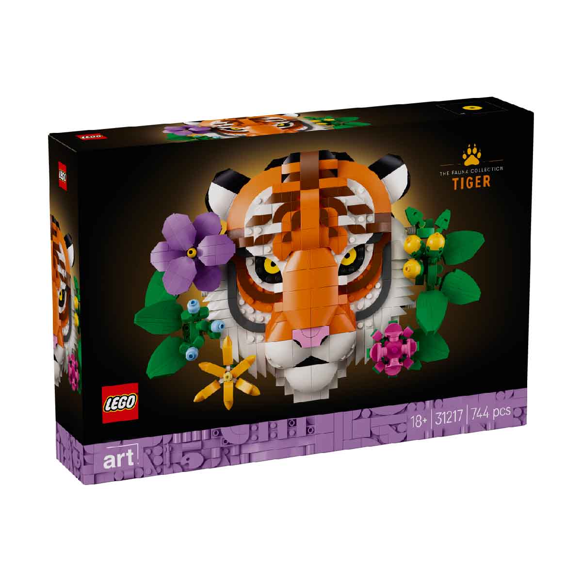 Đồ Chơi Lắp Ráp Bộ Sưu Tập Động Vật: Hổ LEGO ART 31217 (744 chi tiết)