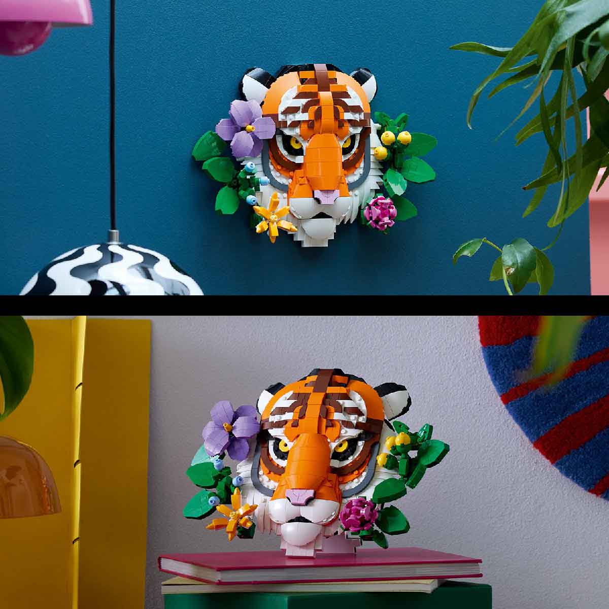 Đồ Chơi Lắp Ráp Bộ Sưu Tập Động Vật: Hổ LEGO ART 31217 (744 chi tiết)