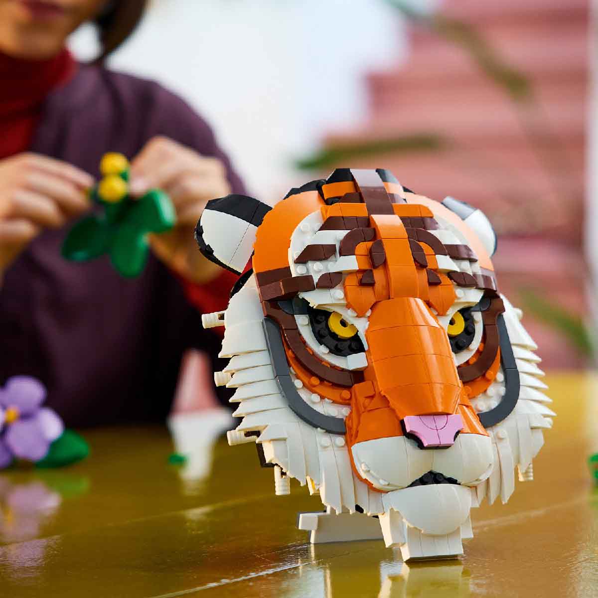 Đồ Chơi Lắp Ráp Bộ Sưu Tập Động Vật: Hổ LEGO ART 31217 (744 chi tiết)