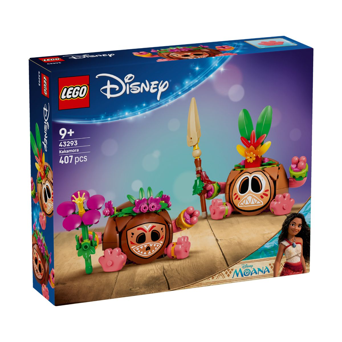 Đồ Chơi Lắp Ráp Bộ Tộc Dừa Kakamora LEGO DISNEY PRINCESS 43293 (407 chi tiết)