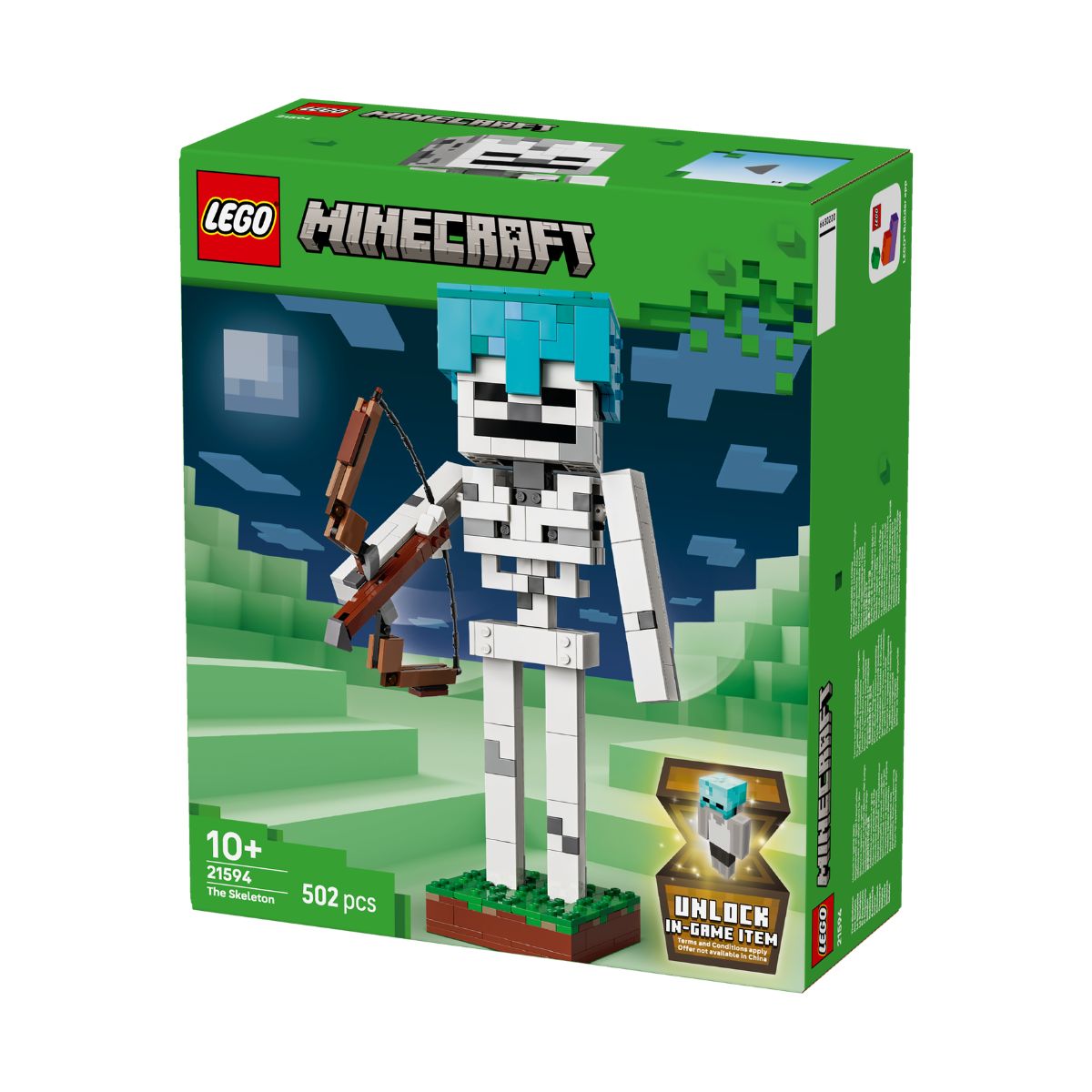 Đồ Chơi Lắp Ráp Bộ Xương (Skeleton) LEGO MINECRAFT 21594 (502 Chi Tiết)