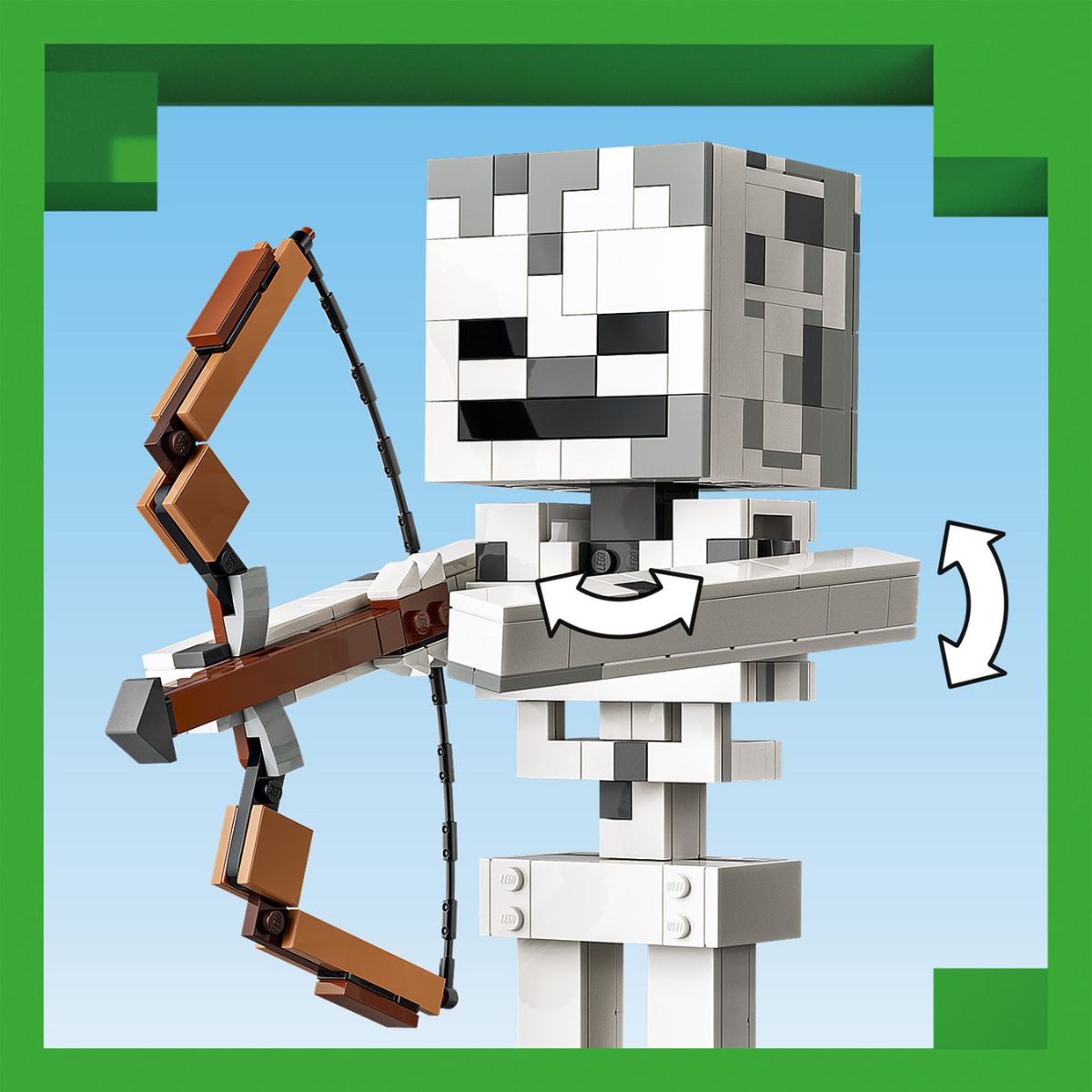 Đồ Chơi Lắp Ráp Bộ Xương (Skeleton) LEGO MINECRAFT 21594 (502 Chi Tiết)