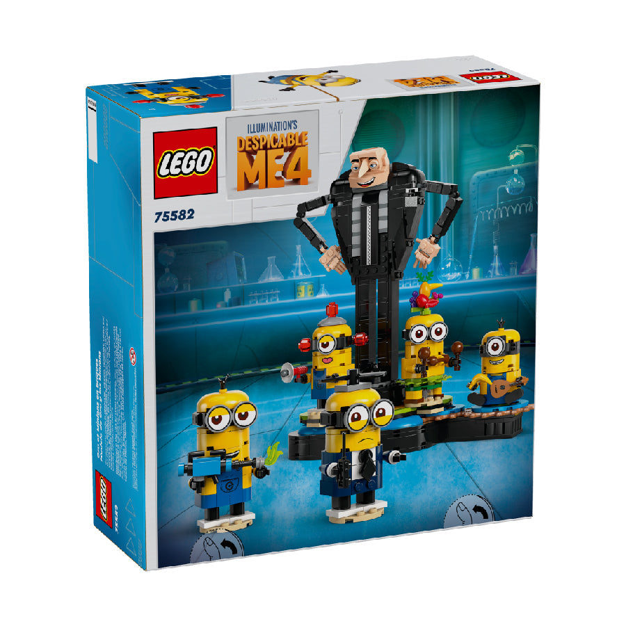 Đồ chơi lắp ráp Bữa tiệc bất ngờ của Gru và Minions LEGO MINIONS 75582