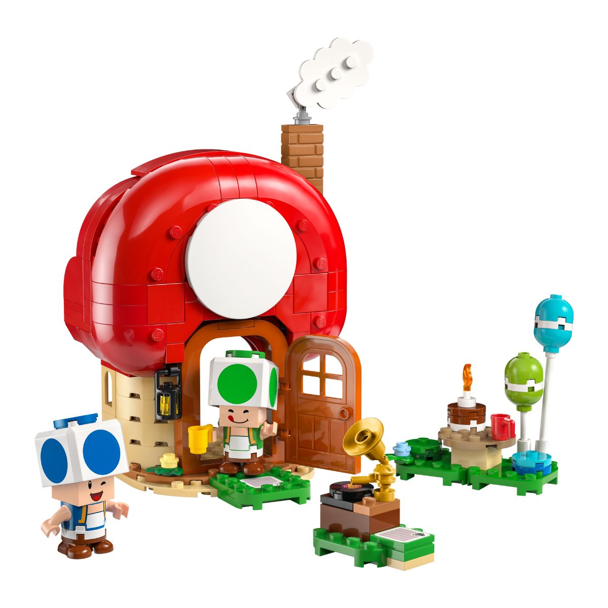 Đồ Chơi Lắp Ráp Bữa Tiệc Tại Nhà Của Toad LEGO SUPER MARIO 72041 (276 chi tiết)