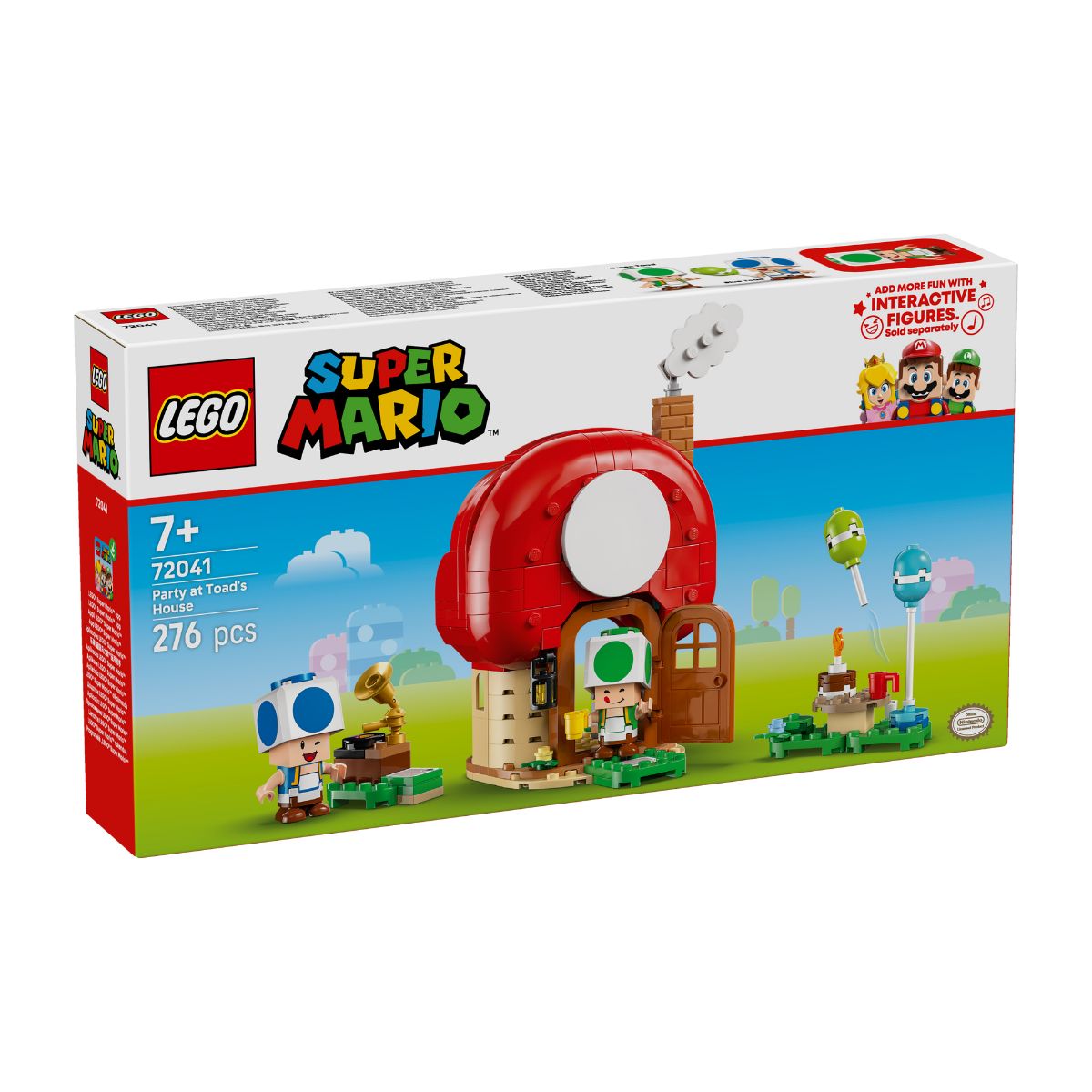 Đồ Chơi Lắp Ráp Bữa Tiệc Tại Nhà Của Toad LEGO SUPER MARIO 72041 (276 chi tiết)