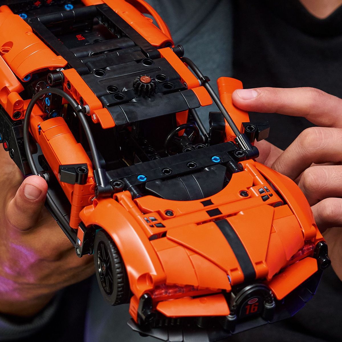 Đồ Chơi Lắp Ráp Bugatti Chiron Pur Sport LEGO TECHNIC 42222