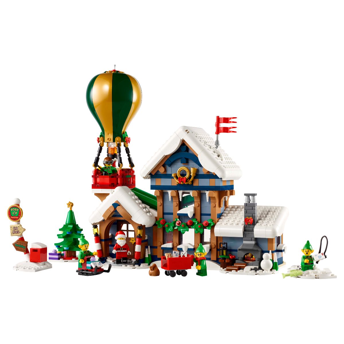Đồ Chơi Lắp Ráp Bưu Điện Của Ông Già Noel LEGO ICONS 10339