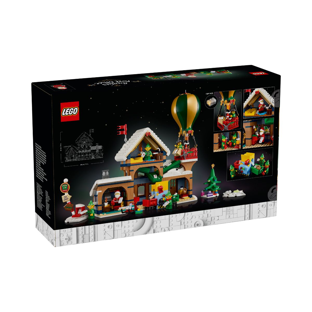 Đồ Chơi Lắp Ráp Bưu Điện Của Ông Già Noel LEGO ICONS 10339