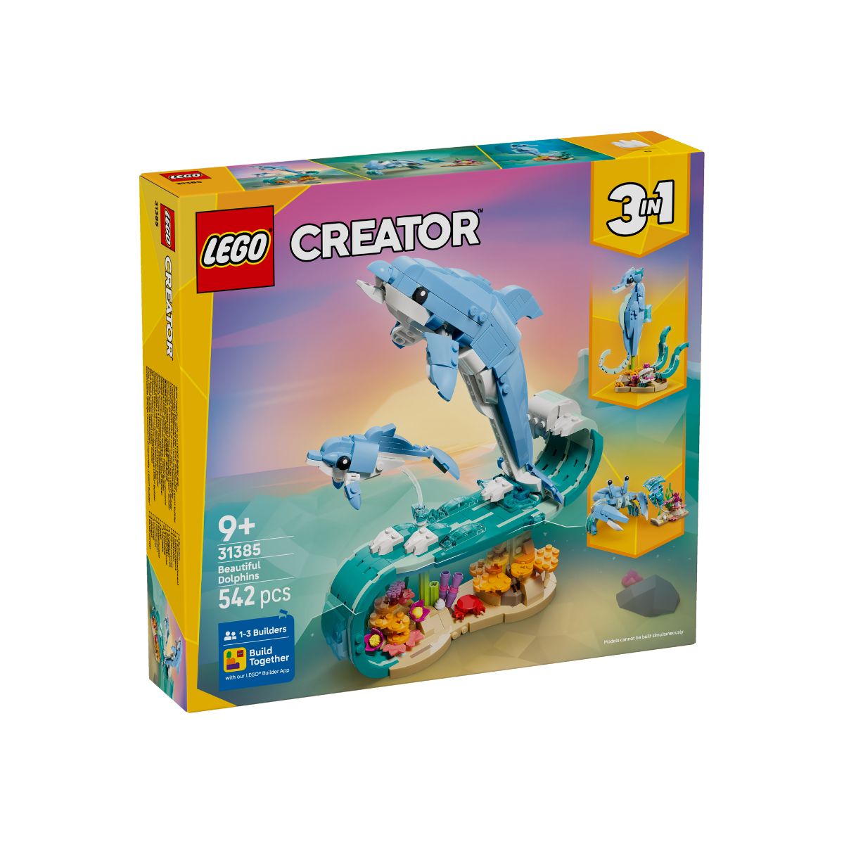 Đồ Chơi Lắp Ráp Cá Heo Vui Nhộn LEGO CREATOR 31385