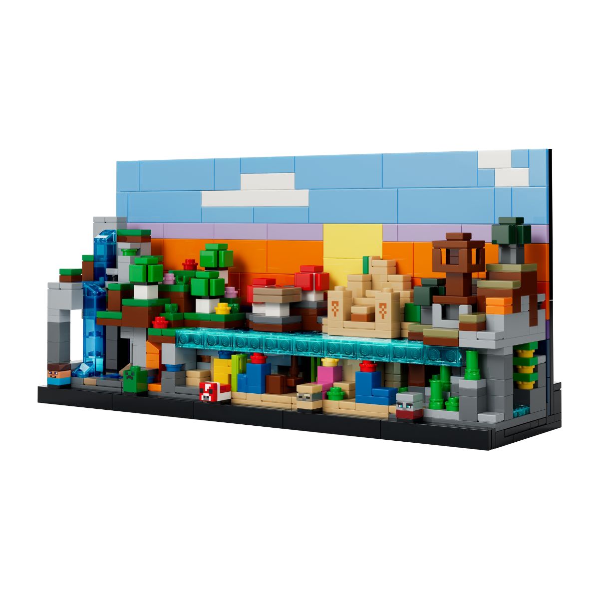 Đồ Chơi Lắp Ráp Các Hệ Sinh Thái Mini LEGO MINECRAFT 21589 (797 chi tiết)