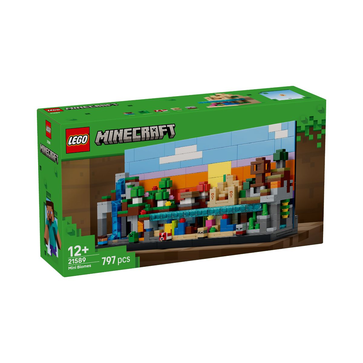 Đồ Chơi Lắp Ráp Các Hệ Sinh Thái Mini LEGO MINECRAFT 21589 (797 chi tiết)