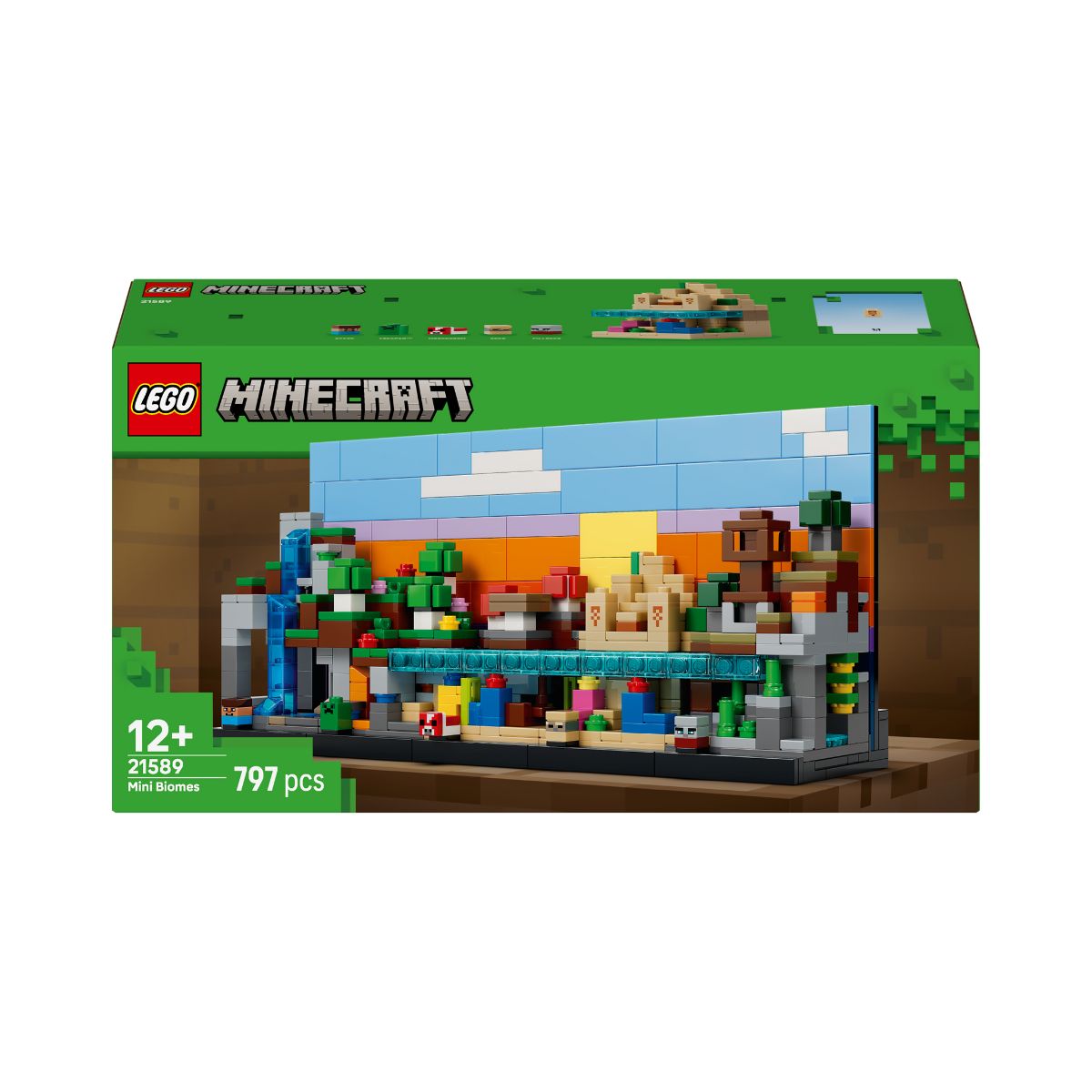 Đồ Chơi Lắp Ráp Các Hệ Sinh Thái Mini LEGO MINECRAFT 21589 (797 chi tiết)